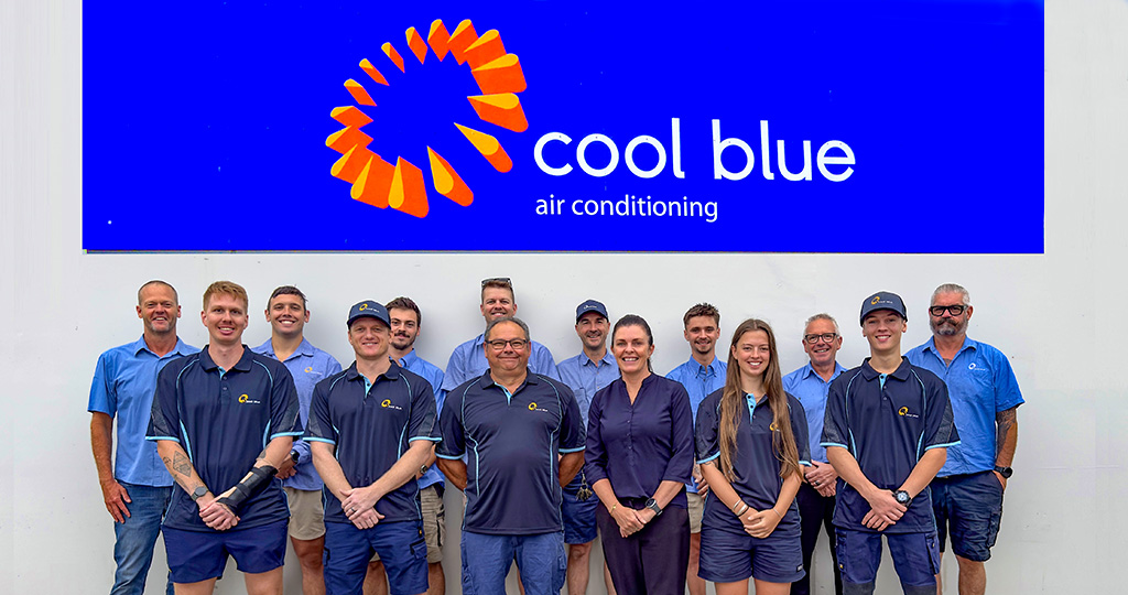 Cool blue Air Conditioning Team - 2025